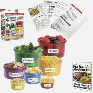 Get Fit: Meal Prep Containers: 14 Piece Set